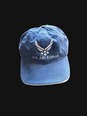 ✨U.S. Air Force blue baseball cap with white logo✨